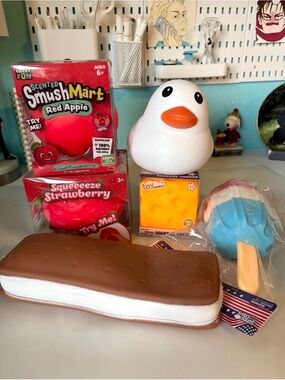 HUGE summer squishy bundle fidget viral TikTok